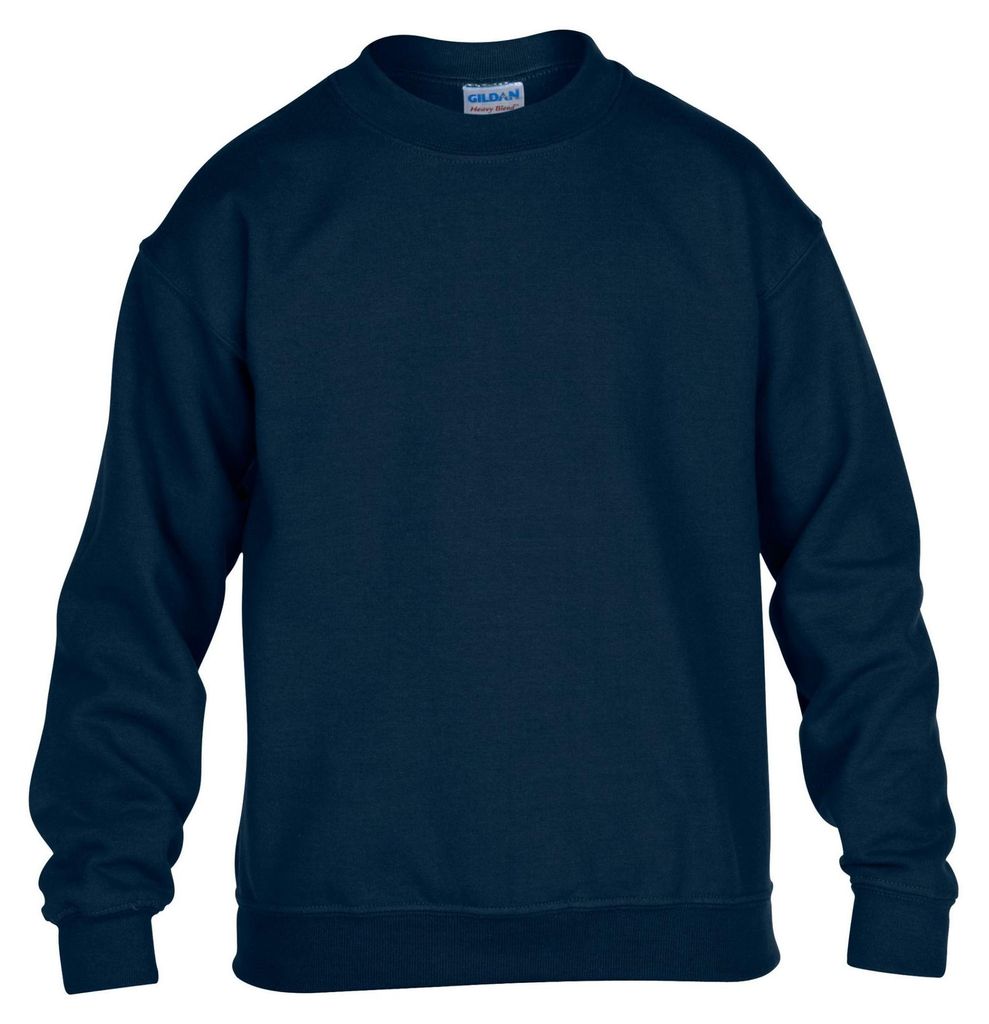 Gildan - Sweatshirt Rundhalsausschnitt für Kinder FK1945 (164) (Marineblau)