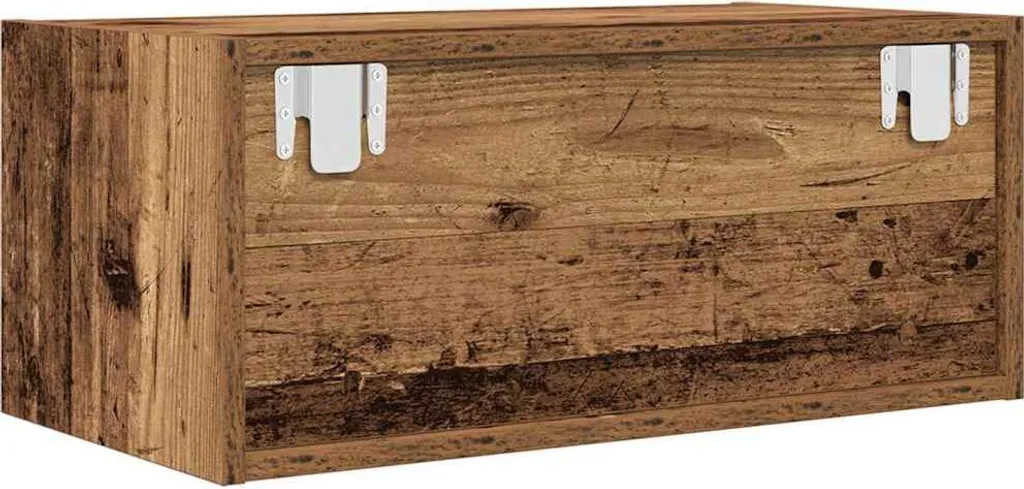 vidaXL Mobili TV Set 2 pz Legno Recuperato 60 cm Design Industrial - 8