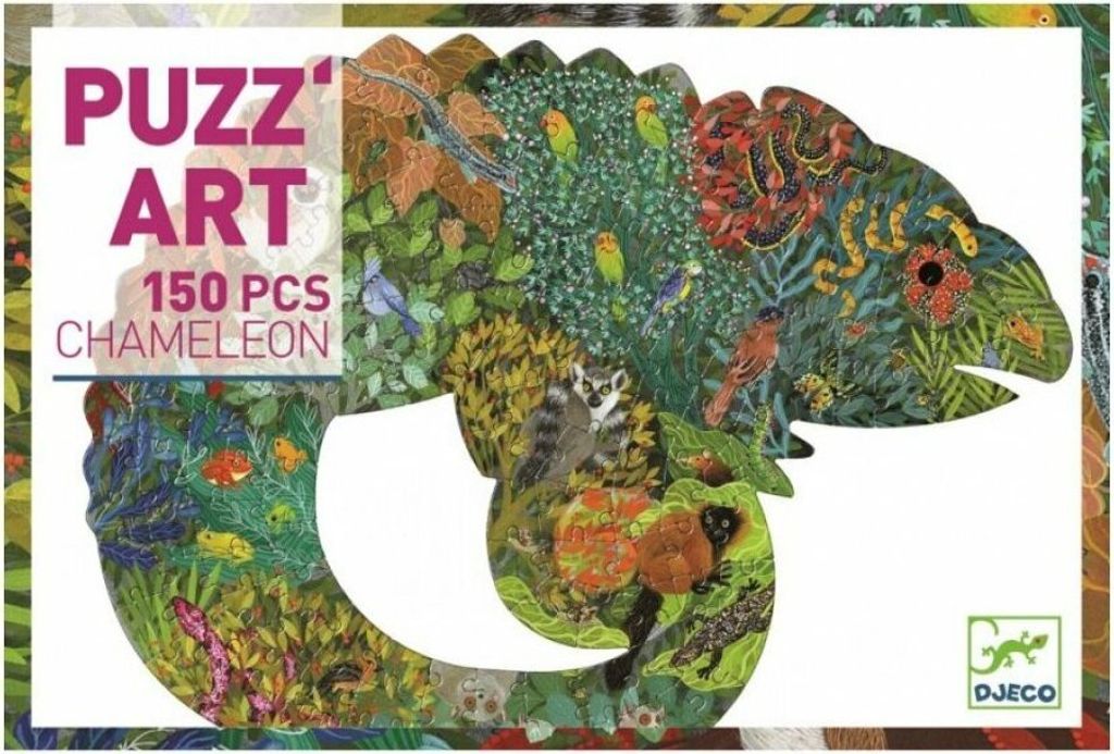 Puzzle Puzz'Art Cameleon, Djeco Immagine del prodotto 