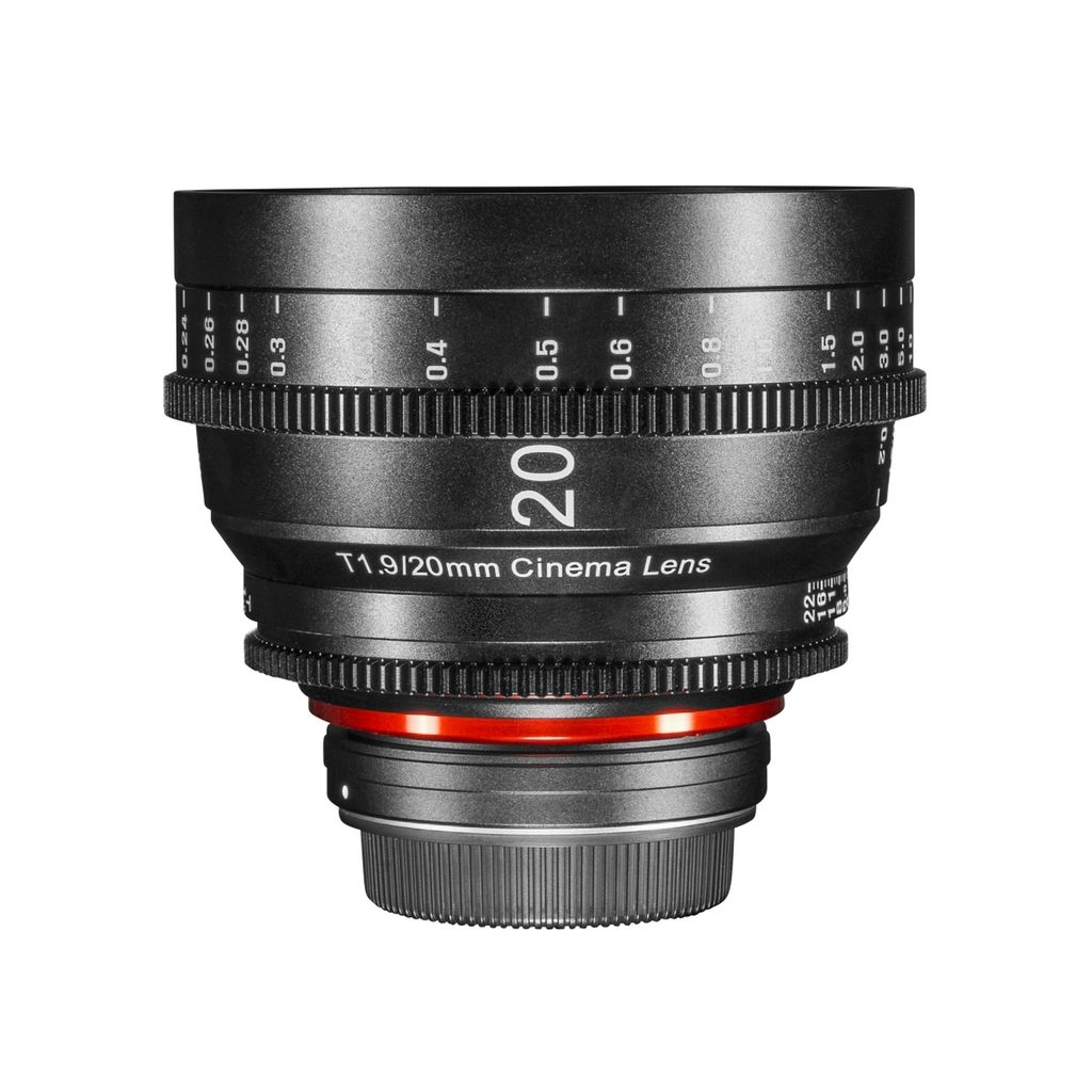 Samyang XEEN 20mm T1.9, Ultra szeroki obiektyw, Mocowanie Zdjęcie produktu 
