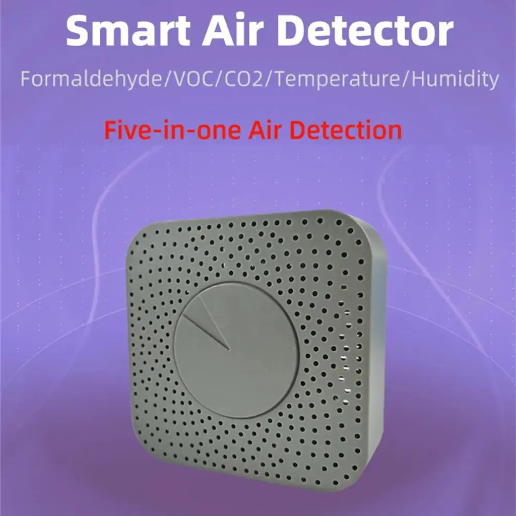 Détecteur CO2 et pollution 5 en 1 ZigBee compatible Alexa et Google Home - 5