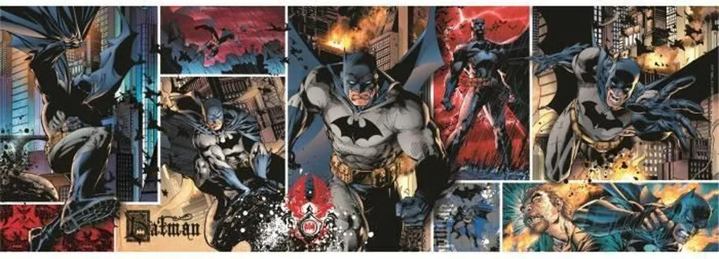 Puzzle Clementoni Batman Impossible 1000 pièces Noir et Blanc Difficile