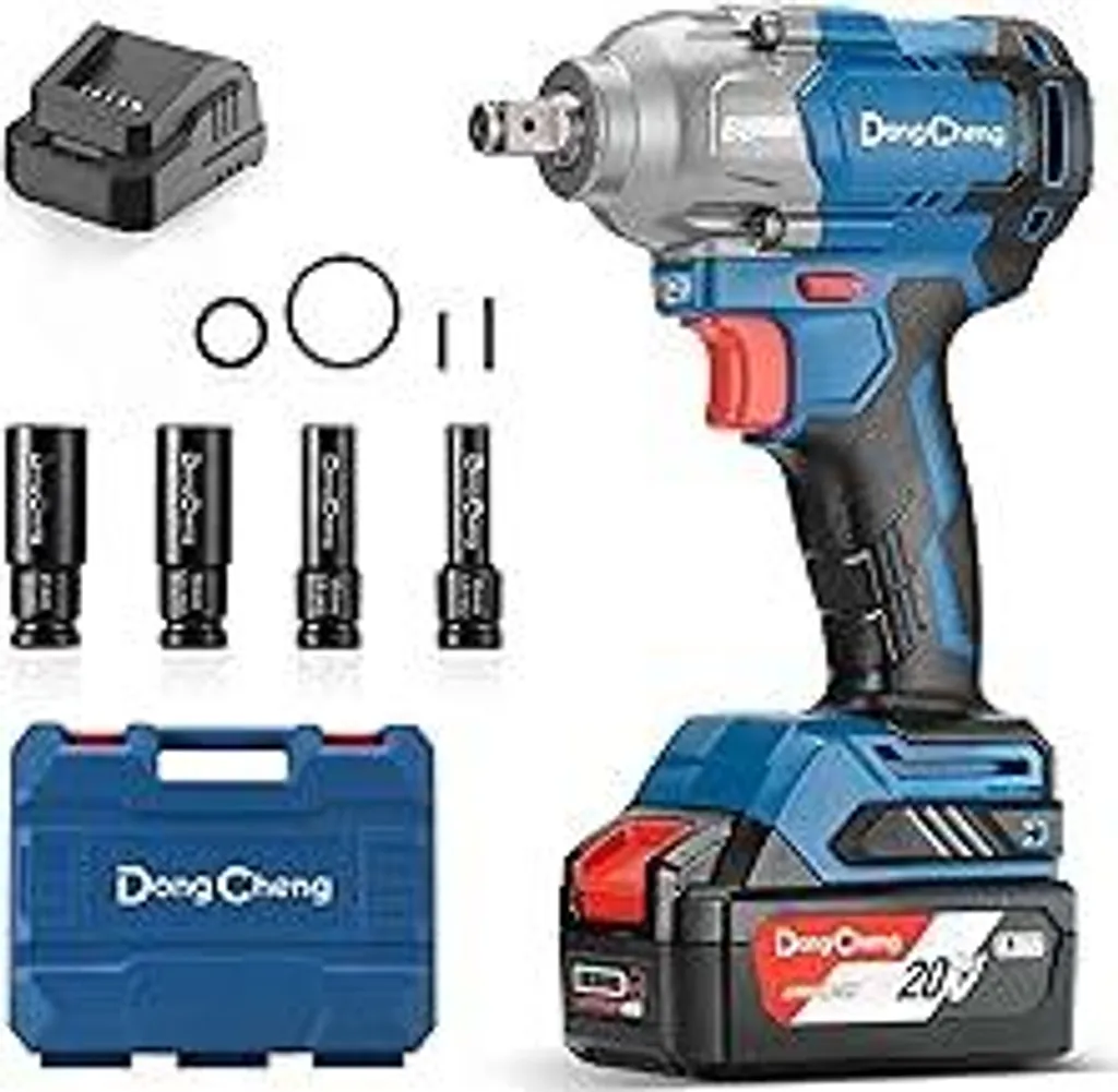 Avvitatore Dong Cheng 18V Brushless 488Nm - Efficienza Industriale 1/2"