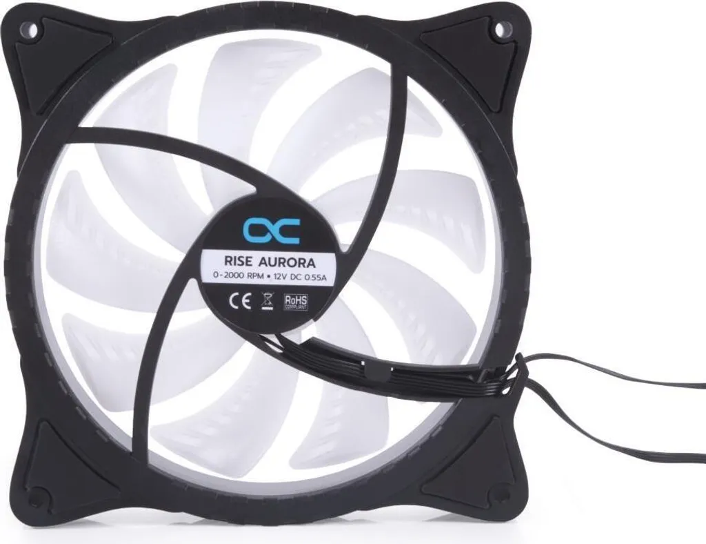 Alphacool Rise Aurora 14cm Ventilateur Puissant et Silencieux