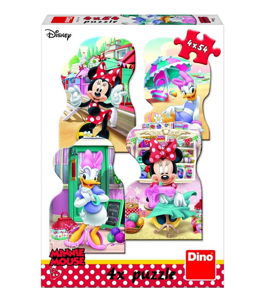 Puzzle enfant Minnie et Daisy pour s'occuper intelligemment en été