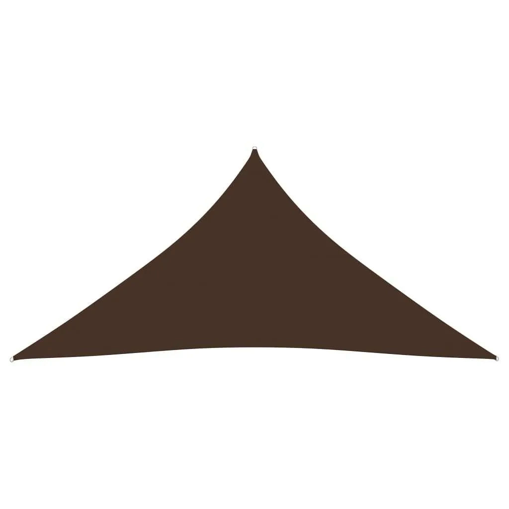 Vela Ombreggiante Triangolare 3.6m Marrone | Oxford Impermeabile Design