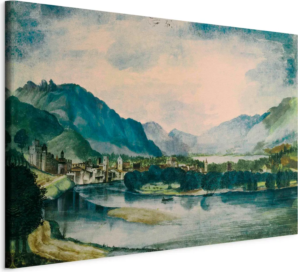 Stampa Artistica Trento Albrecht Dürer - Quadro Canvas 90x60 cm
