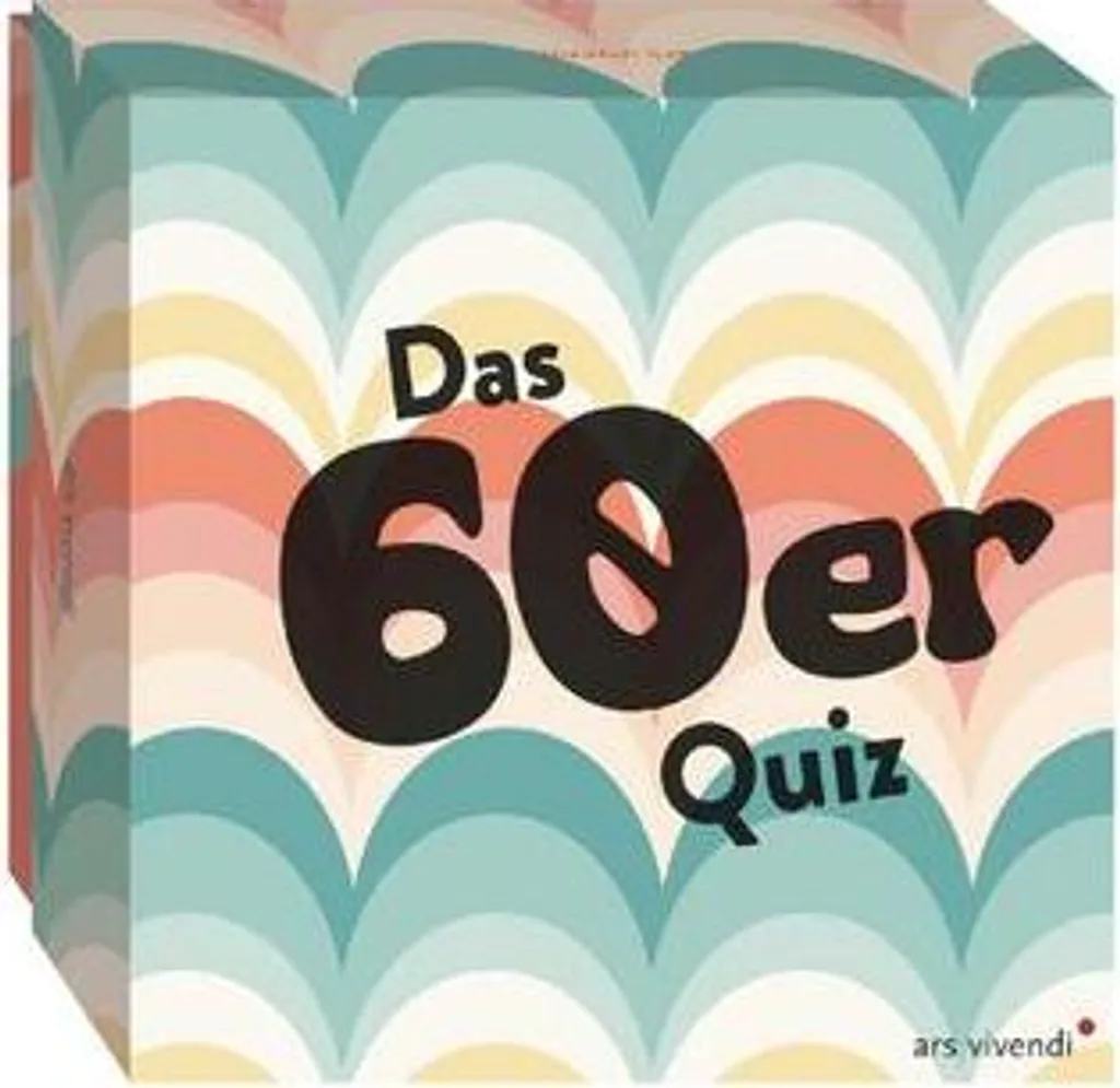 Das 60er Quiz : Jeu de Cartes Rétro avec 100 Questions sur les Années 60