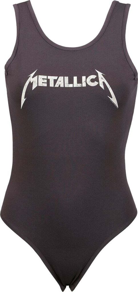 Metallica Body Damen Amplified Collection - Logo charcoal M