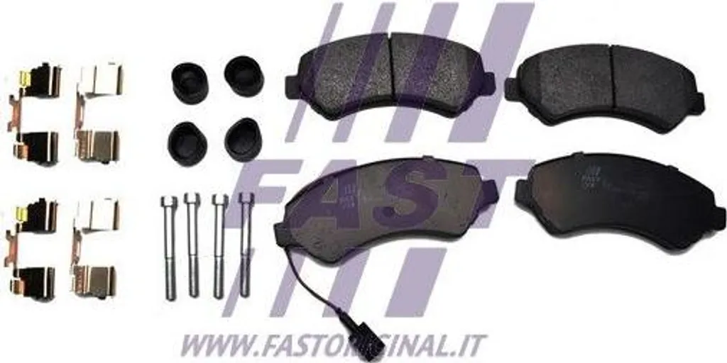 Plaquettes de frein FAST FT29152HD pour stopper les bruits de frein