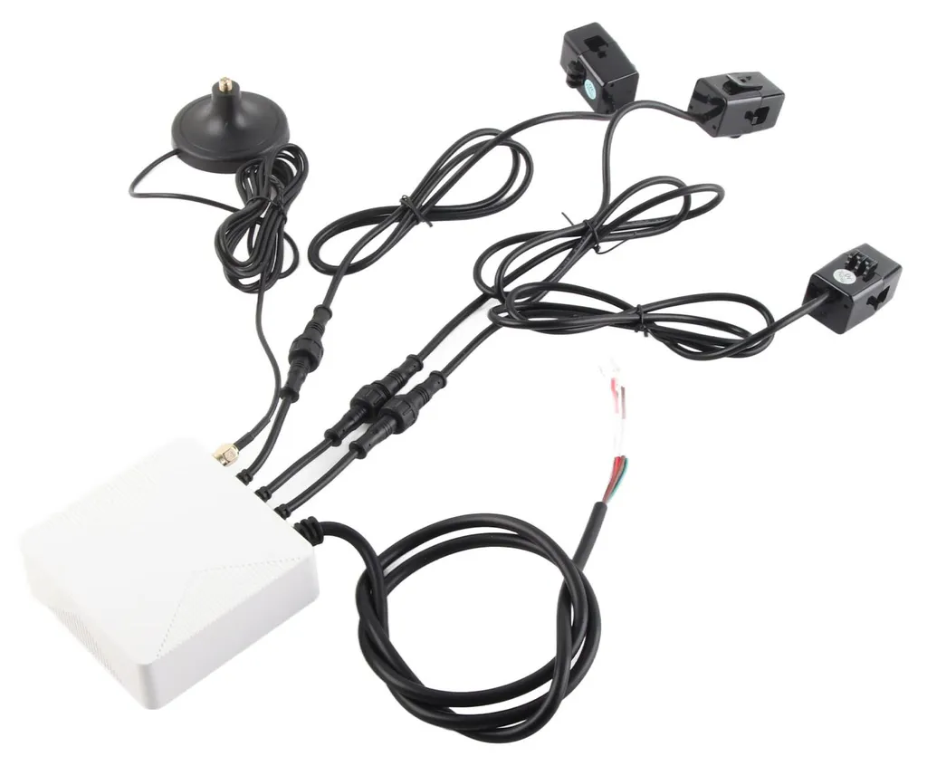 Compteur d'énergie WiFi triphasé 120A avec suivi de consommation mobile
