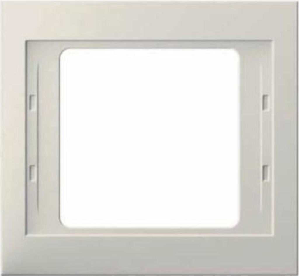 Berker Installationsrahmen 1-fach, weiß, horizontal/vertikal montierbar, 13137002