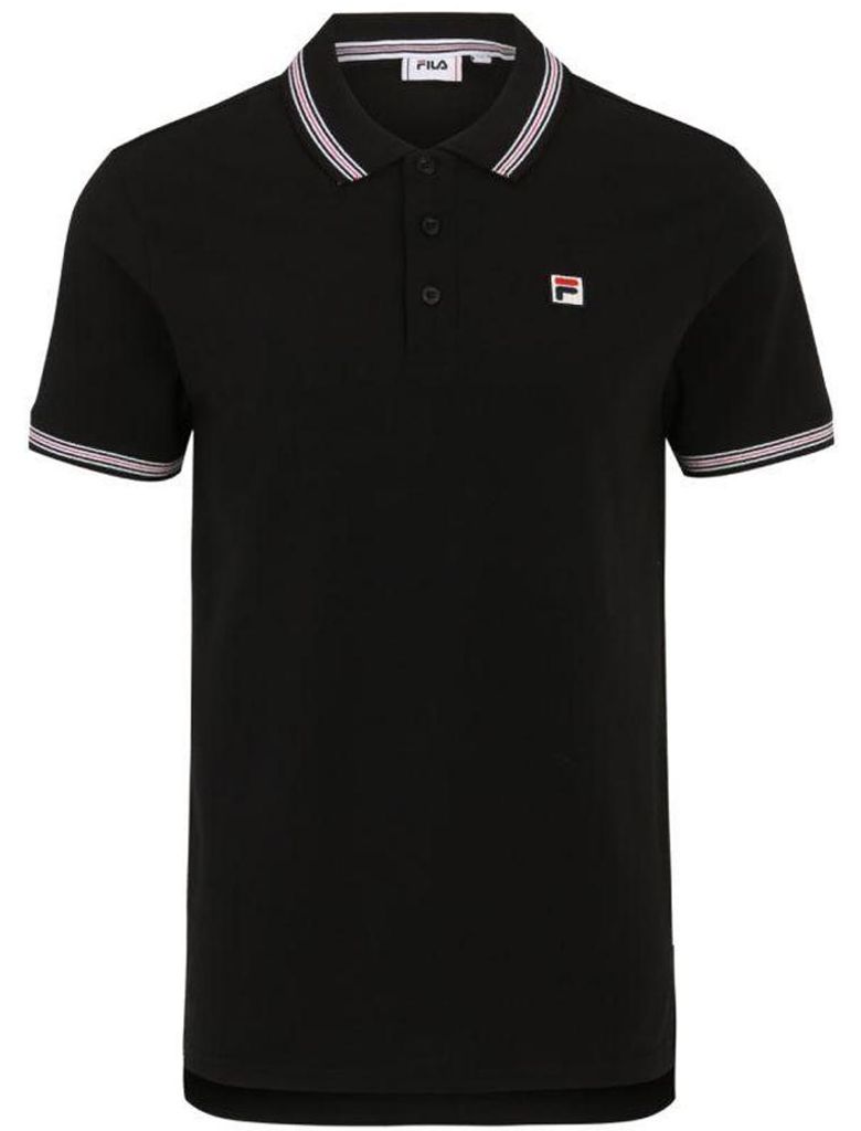 Fila - "Lubbeek" Poloshirt für Herren PP9985 (M) (Schwarz)