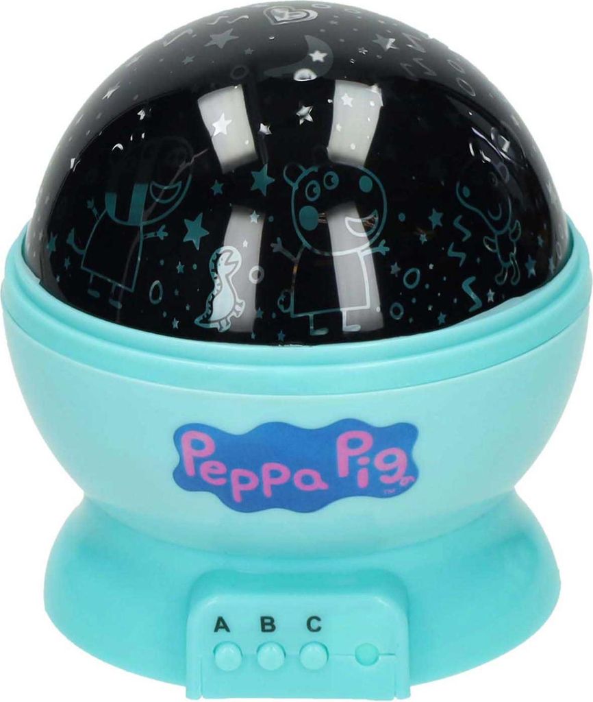 Lampada LED Peppa Pig con cupola scintillante Immagine del prodotto 