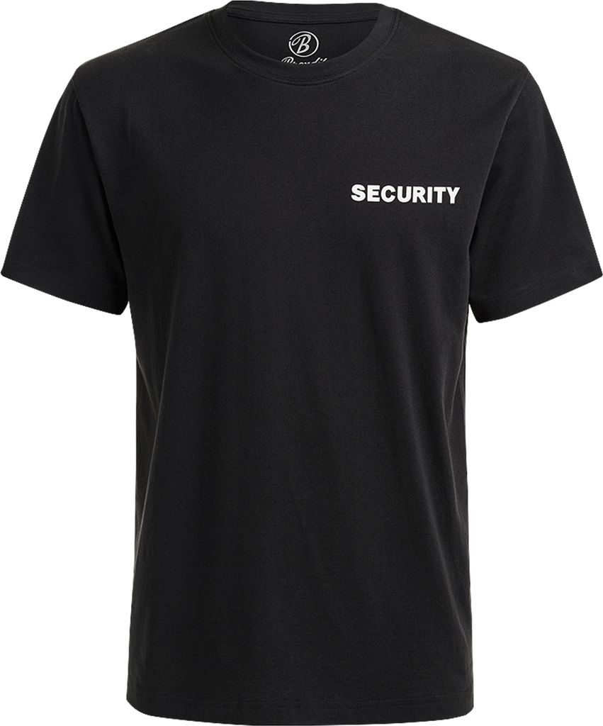 Pánské tričko Brandit Security T-Shirt black - L Obrázek produktu 