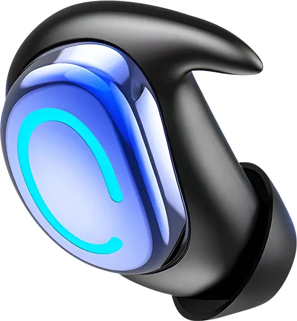 Casque de Sommeil Bluetooth Extra Plat avec Micro Réduction Bruit Bleu - 2