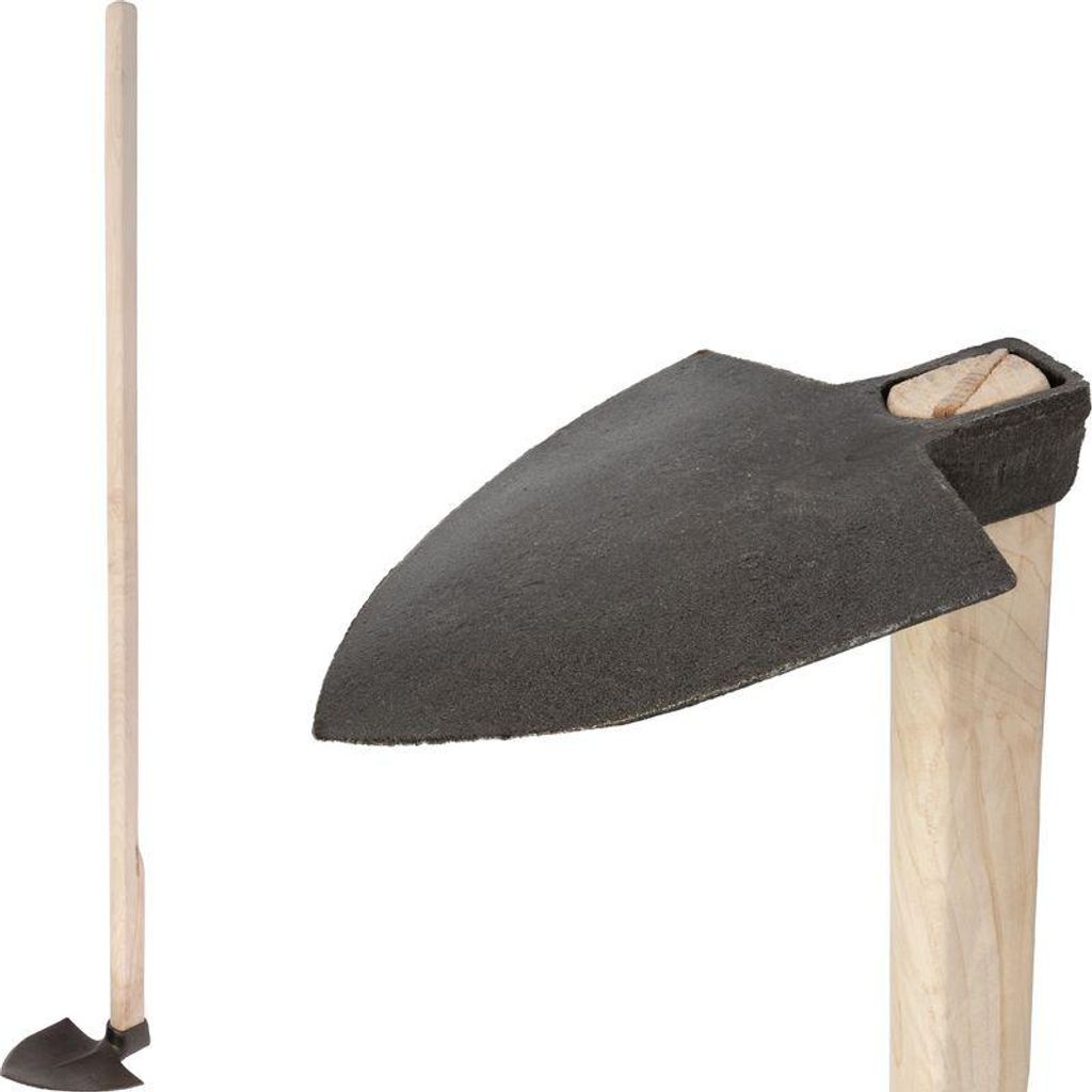 Hacke Gardex spitz 630 g, geschmiedet, Holzstiel Produktbild 