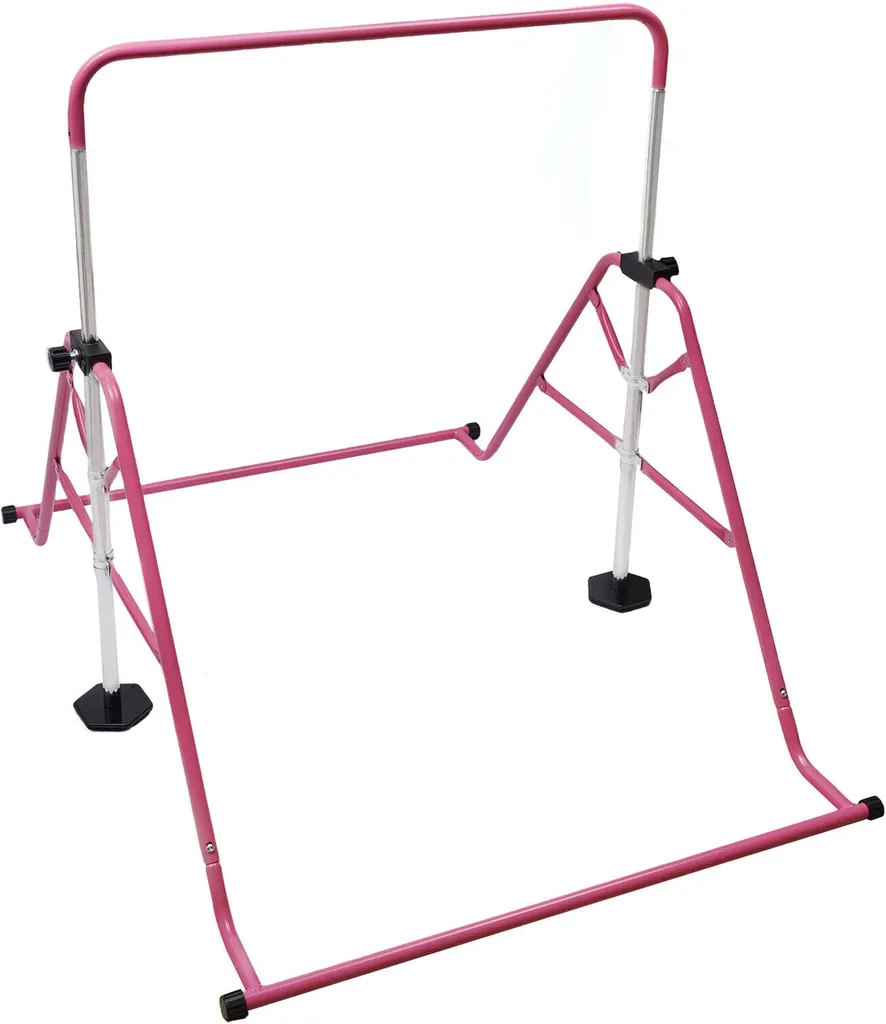 Barre d'entraînement de gym stable et ajustable avec structure renforcée - 4