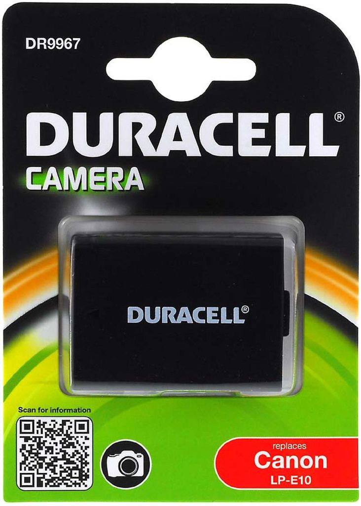 Duracell Akku für Canon Typ LP-E10 Produktbild 