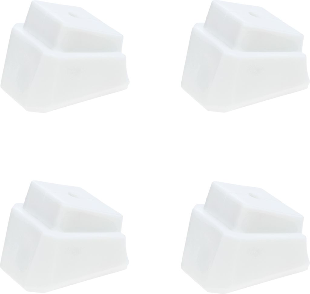 RAVEN Inliner-Bremse Bremsstopper für Inlineskates Lia White - 4 Stück