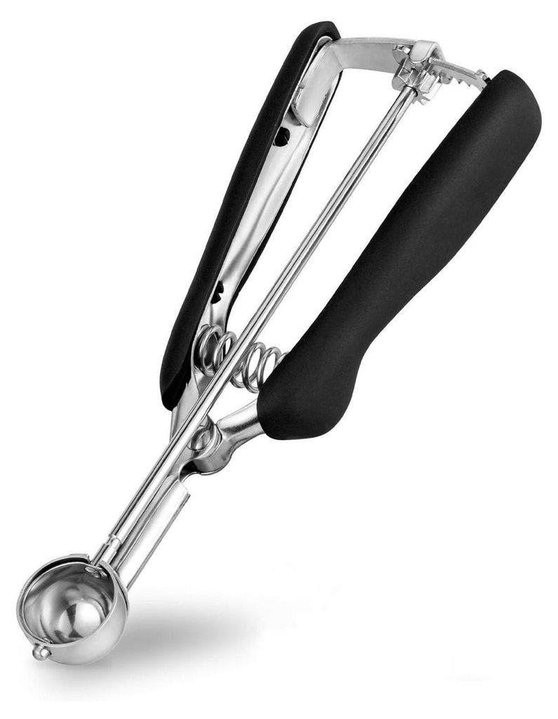 Eisportionierer Edelstahl 2,5 cm Auslöser Griff 5ml für Produktbild 