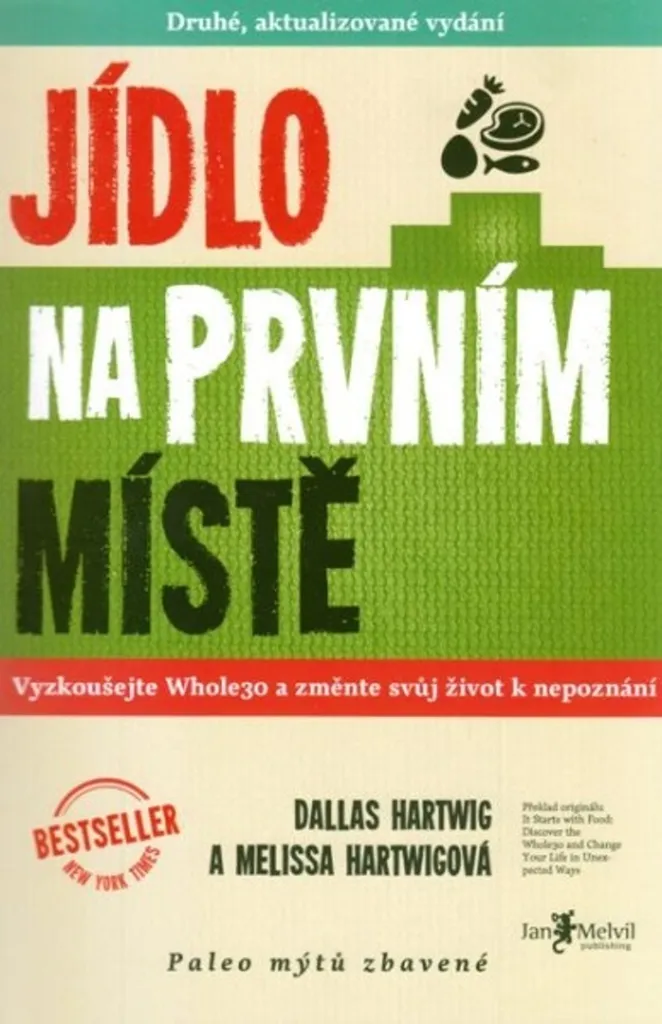 Livre Nutrition Jídlo na prvním místě - Dallas Hartwig Santé Bien-être