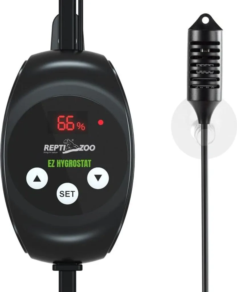 Repti-Zoo EZ Hygrostat avec sonde précise et écran LCD haute visibilité