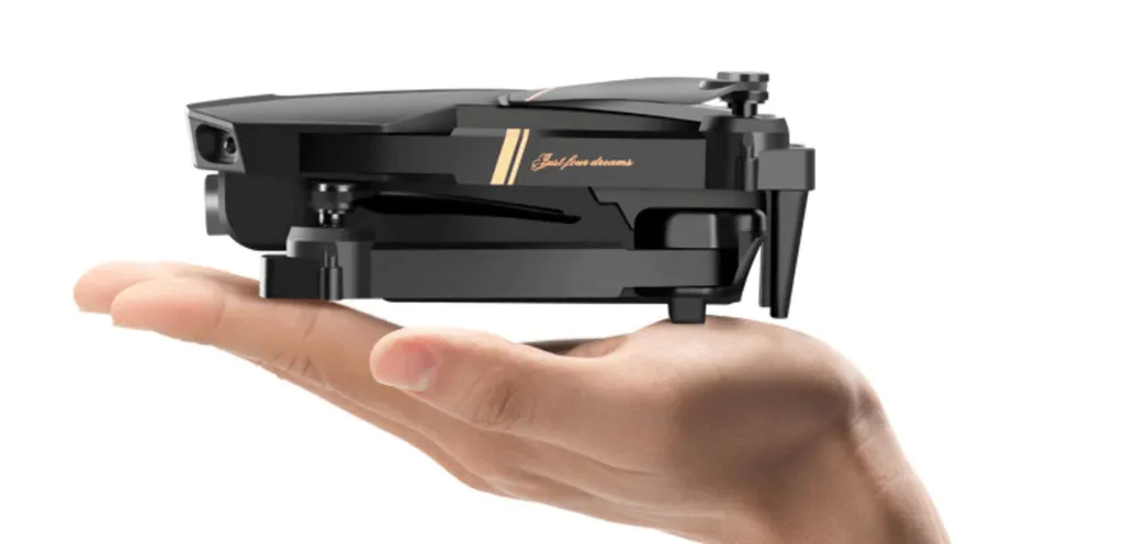 RICHIE Drone Pliable Caméra Full HD avec 2 Batteries et App iOS Android