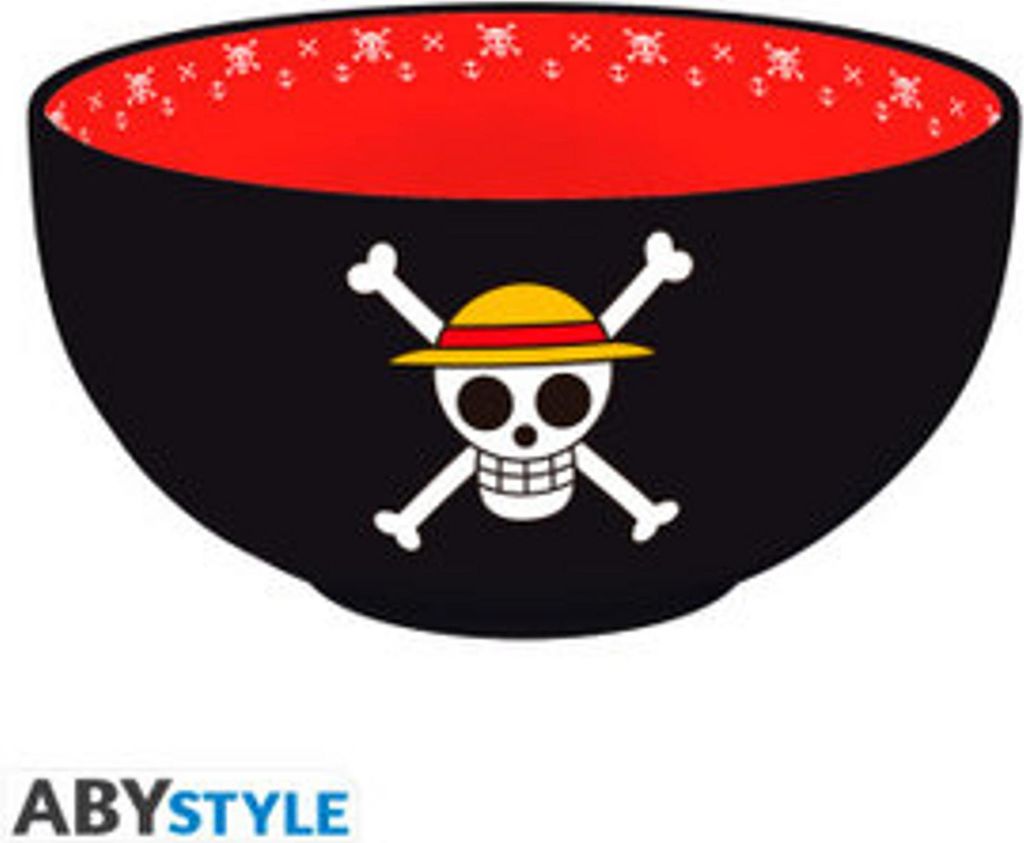 ONE PIECE - Bowl - 600ml - "Skulls" - cardboard Box