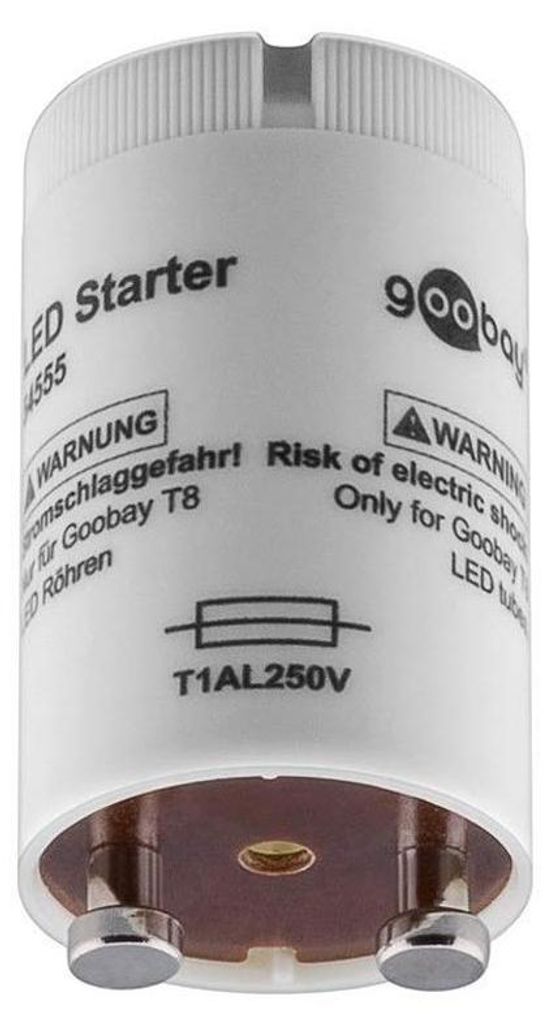 goobay LED Starter für LED Röhre T8 (1er Faltschachtel) Image du produit 