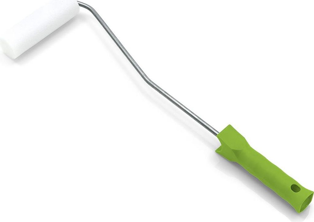 Nölle Profi Brush Lackierwalze Fein, 10 cm, gerade Rundung für präzise Anwendungen | 1 Stück