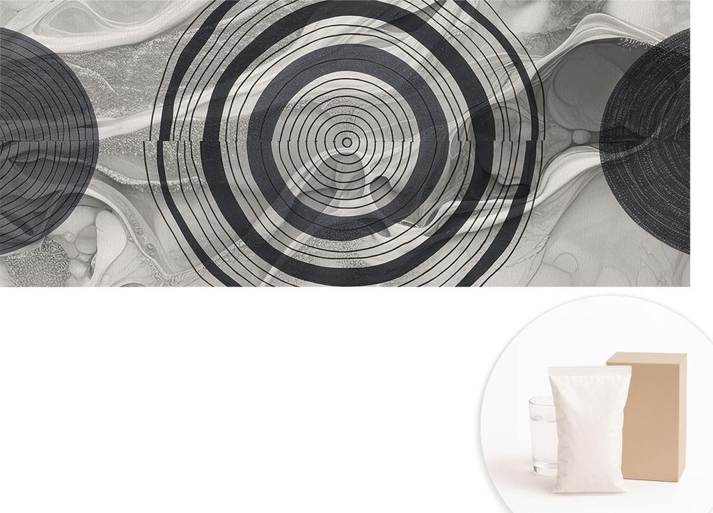 Fototapete - Wandbilder für Wohnzimmer - 208x146 cm - Dekorative Wandfolie - Modernes Design für Wanddekoration - Tapeten für Innenräume - Grau...