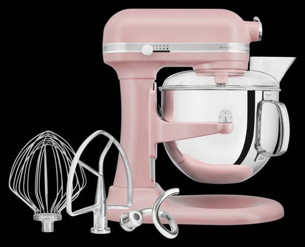 KitchenAid 5KSM7580XEDR Küchenmaschine 6,9l Artisan Schlagen mixen knetten schneiden und vieles mehr