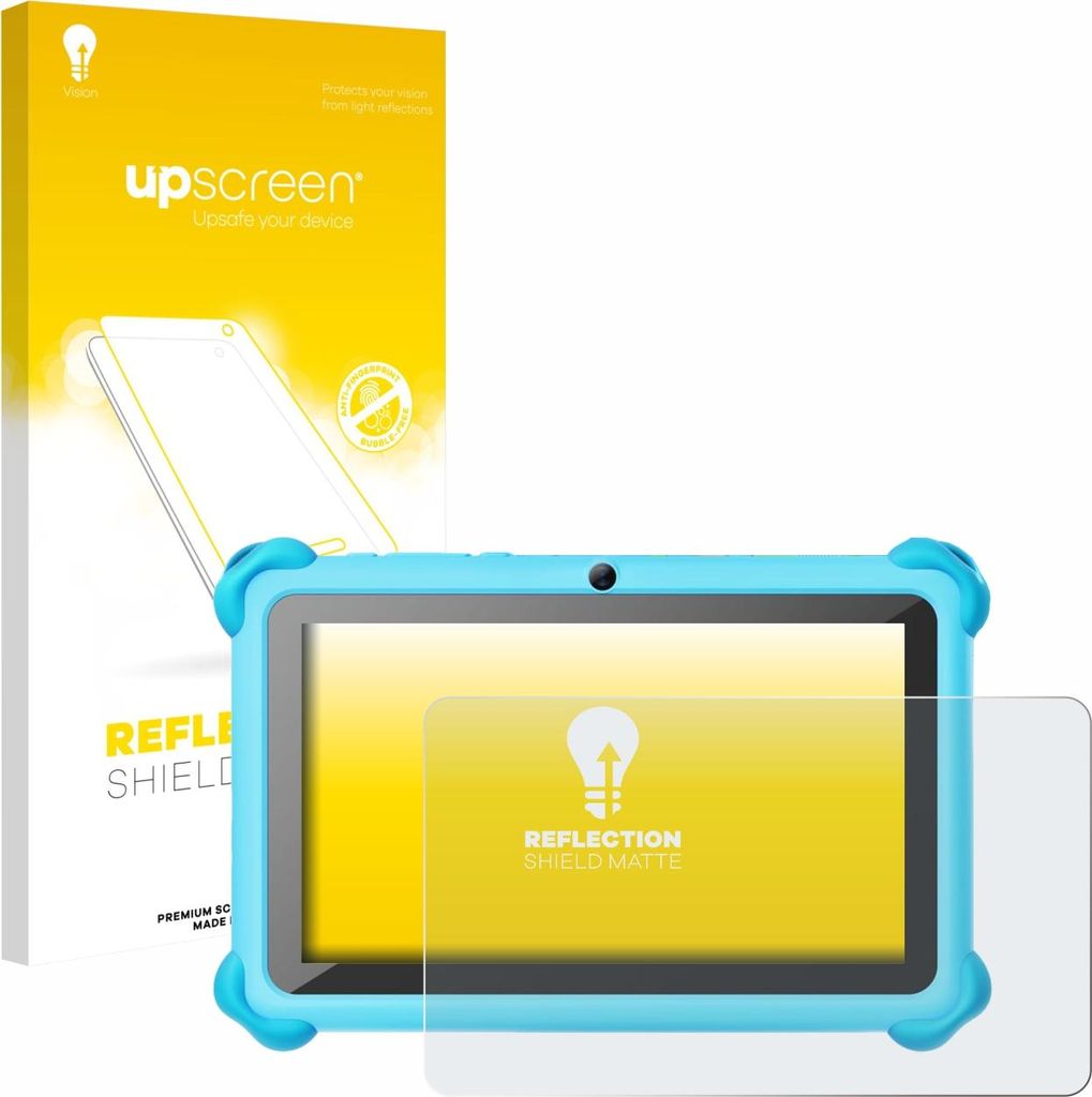 upscreen Schutzfolie für zcobro KIDS710 7" Displayschutz Displayschutzfolie Folie Matt Entspiegelungsfolie