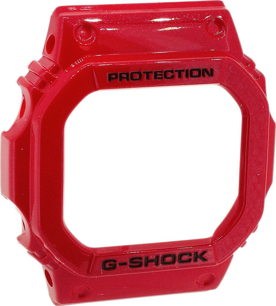 Casio G-Shock Protection → Bezel Lünette Resin rot → Produktbild 
