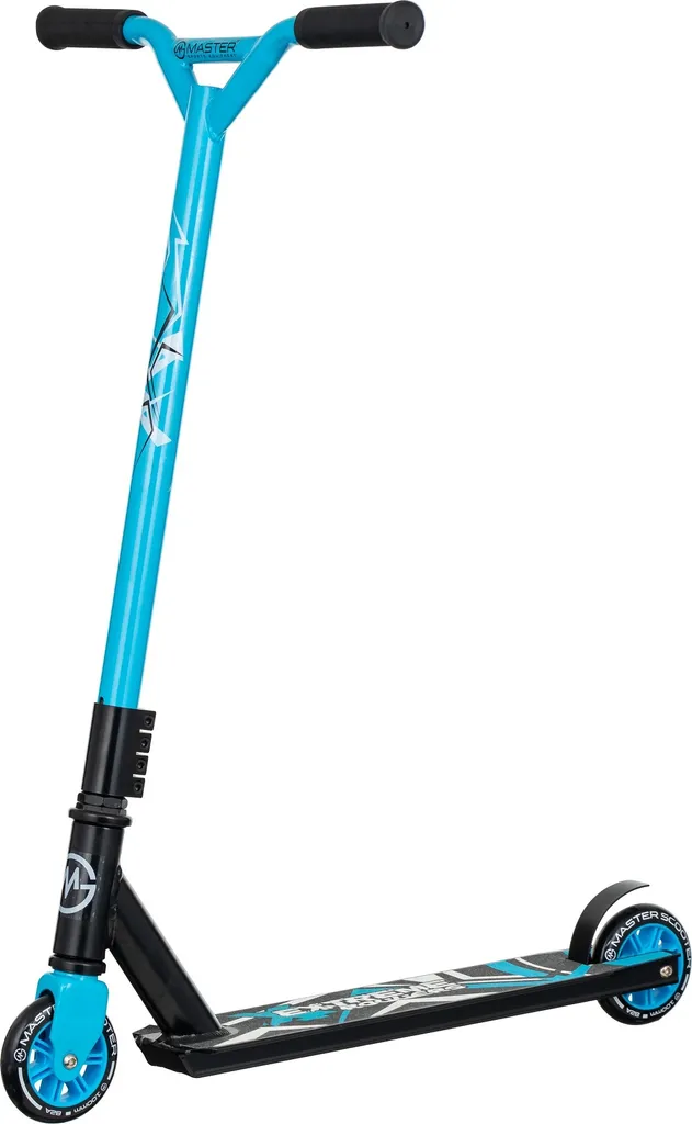 Trottinette Freestyle Robuste ABEC7 Supportant 100kg Coloris Bleu