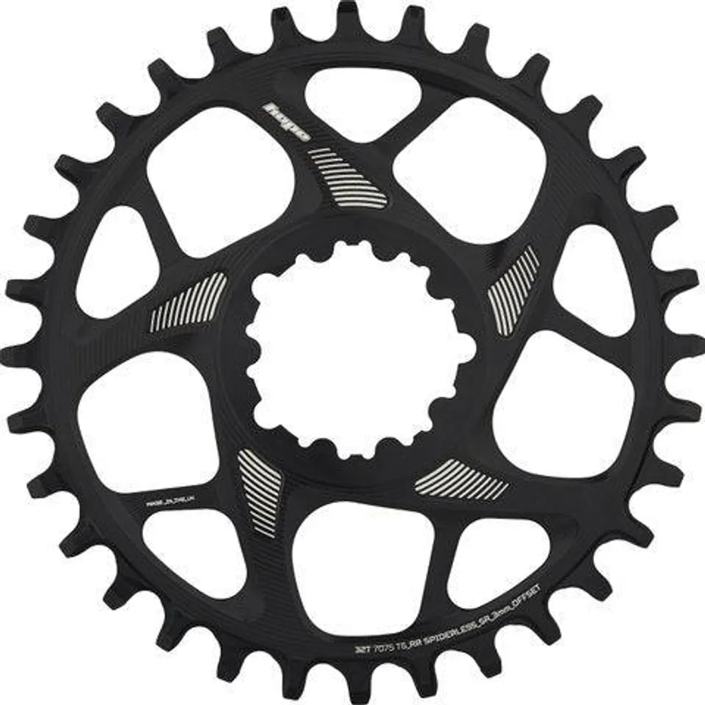 Plateau Hope R22 Sram direct mount rigide et léger en alu anodisé