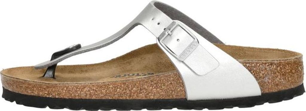 Birkenstock Gizeh  Teenslippers - Zilverkleur - Maat 40 Produktbild 