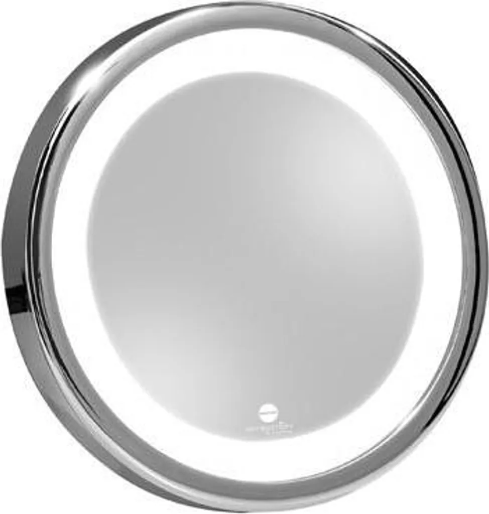 Miroir de maquillage Macom 211 à ventouse ronde : idéal pour petit espace