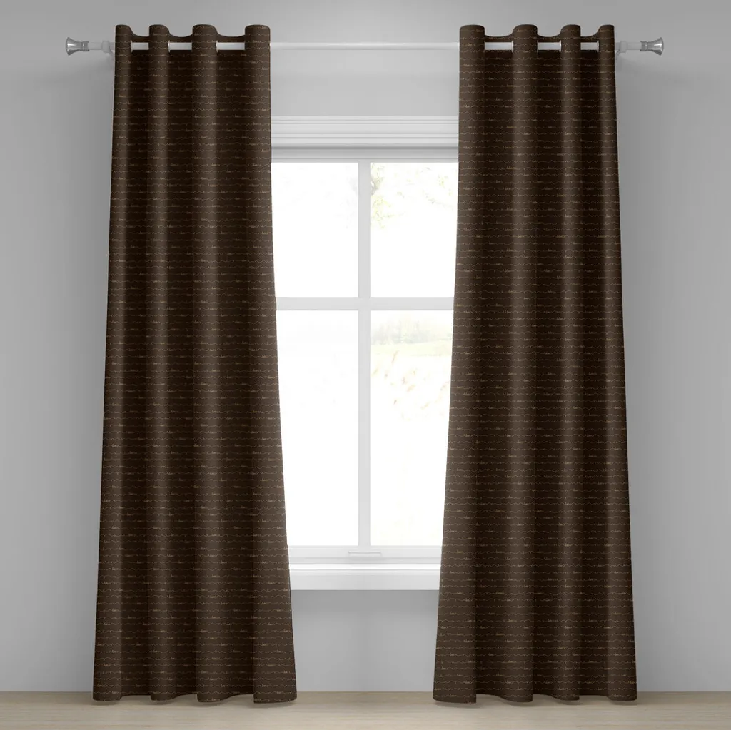 Tende Abakuhaus Speranza e Amore - Set 2 Pannelli Marrone 280x175