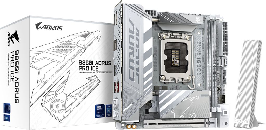 GIGABYTE B860I AORUS PRO ICE, Mainboard