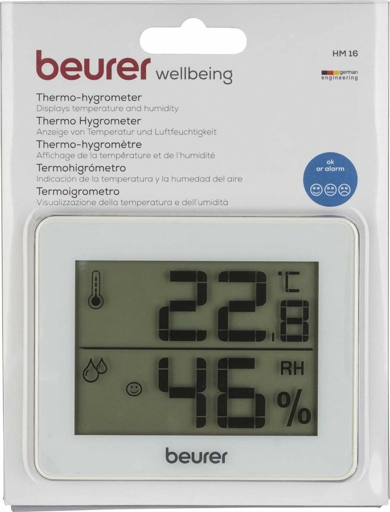 Termohydrometr Beurer HM16 bílý 679.15 Obrázek produktu 4
