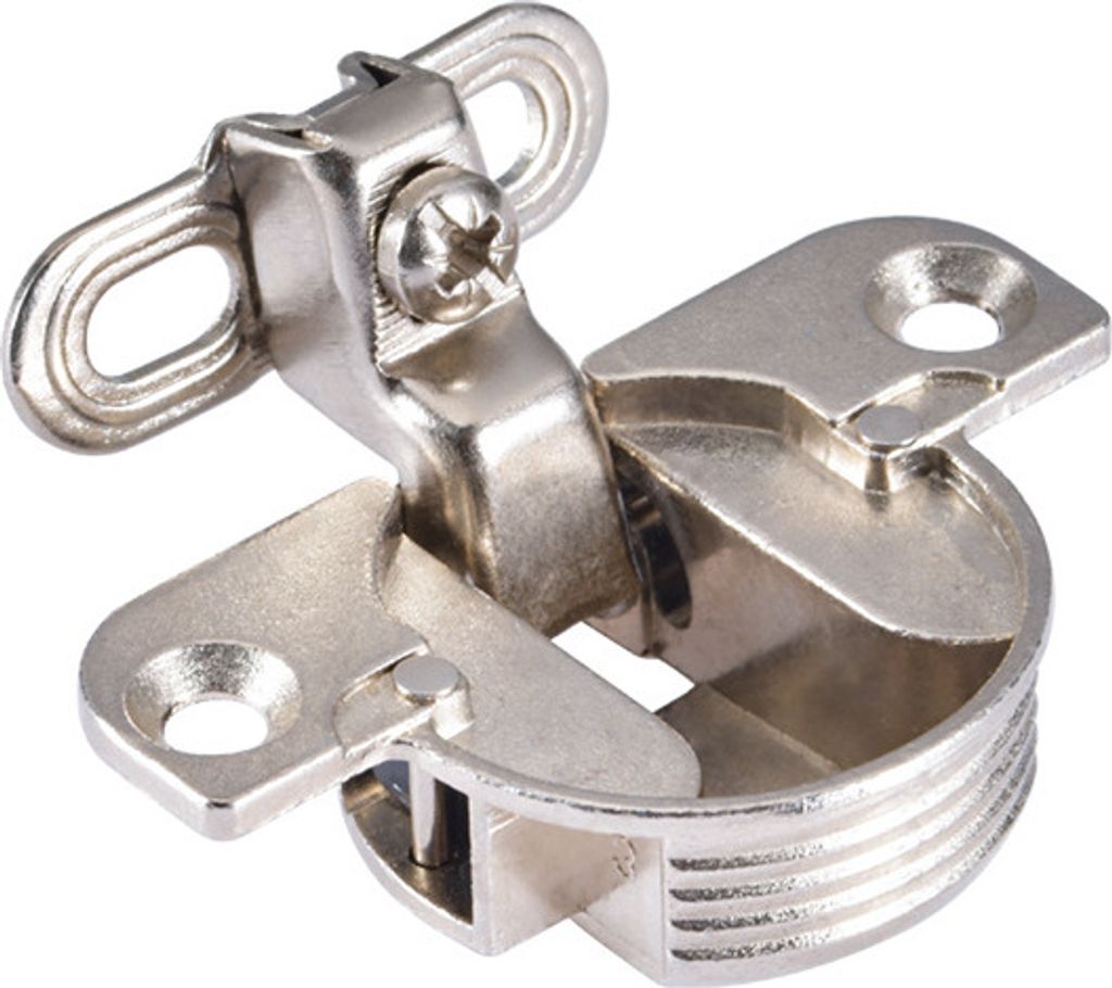 INF Verdeckte Türbänder (4er-Pack) - Scharniere für Innentüren aus Zinklegierung