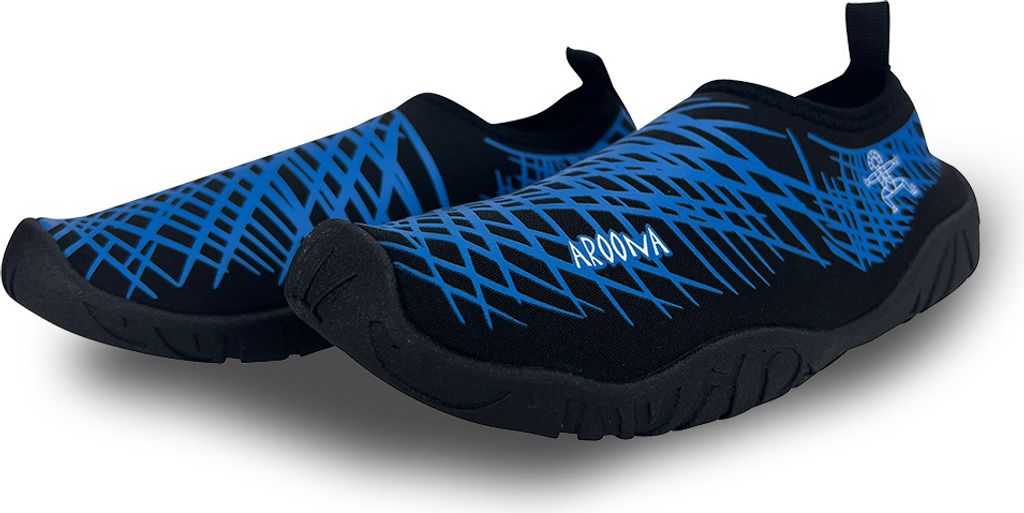 Kinderwasserschuhe schwarz blau