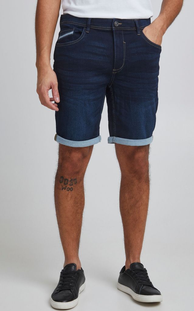 11 Project PRBernd Herren Jeans Shorts Kurze Denim Hose mit Stretch Regular Fit