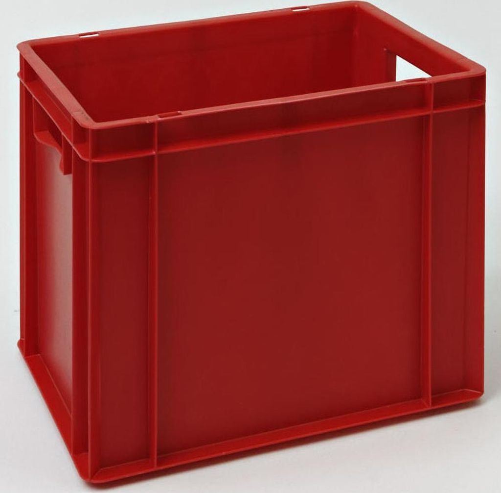 Euronorm-Lagerbehälter | Bear | HxBxT 32x30x40cm | Rot Produktbild 