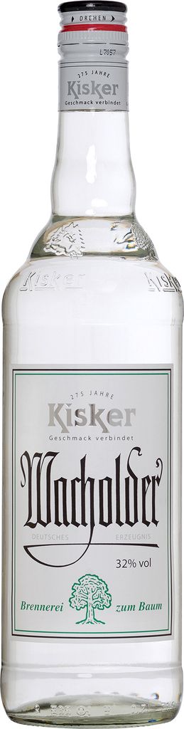 Kisker Wacholder 32% vol. 0,7-l 32% Produktbild 