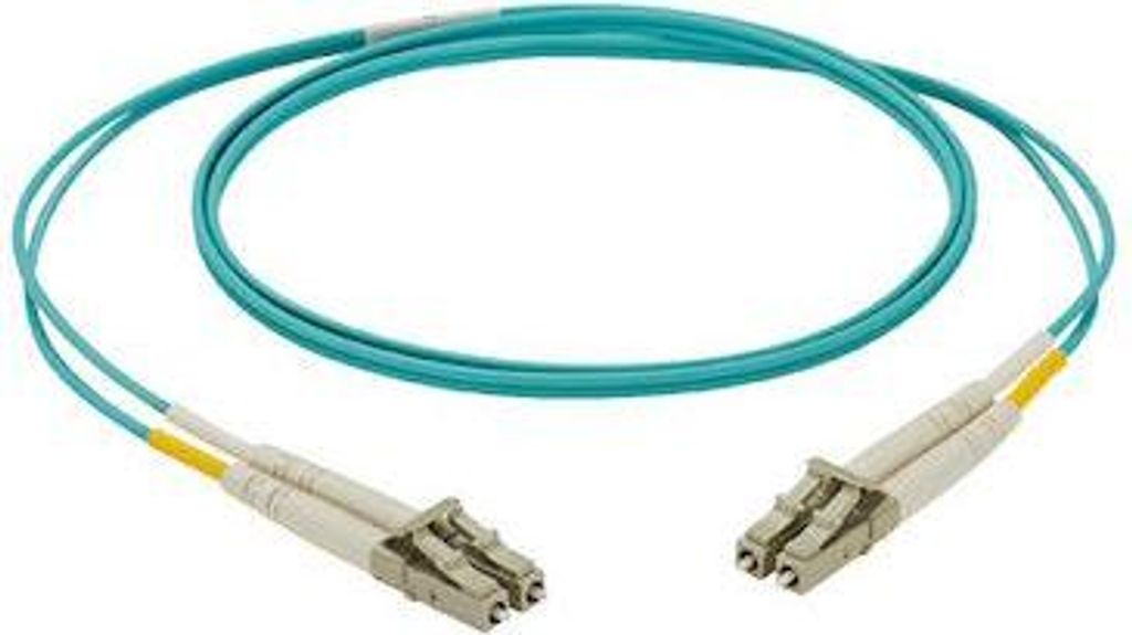 Panduit NKFPX2ELLLSM001 InfiniBand/Glasfaserkabel 0,9 m LC Aqua-Farbe, Blau