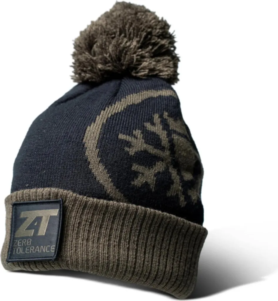 Nash Zero Tolerance Patch Bobble Hat - Bonnet à Pompon Chaud et Stylé - 4