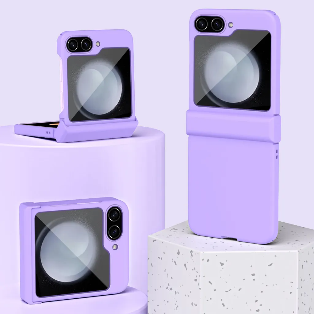 Custodia Honor Magic 5 Lite Con Specchio Intelligente Viola - Cover Flip Con Supporto - BAIDIYU - 4